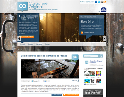 Blog Caractère Original