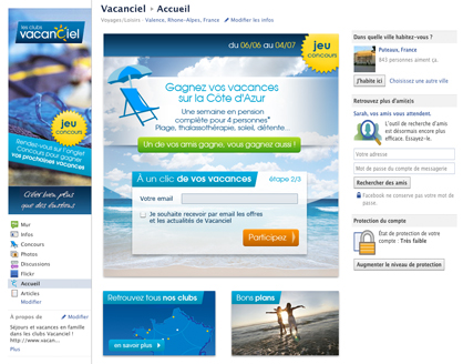 Concours Facebook