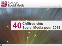 40 chiffres-clés Social Media pour 2012 40 Chiffres clés Social Media pour 2012